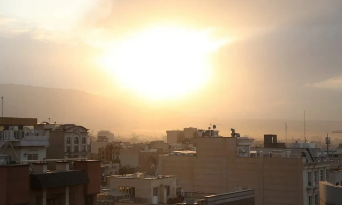 Thủ đô Tehran của Iran Quang cảnh thủ đô Tehran của Iran ngày 13/6/2025