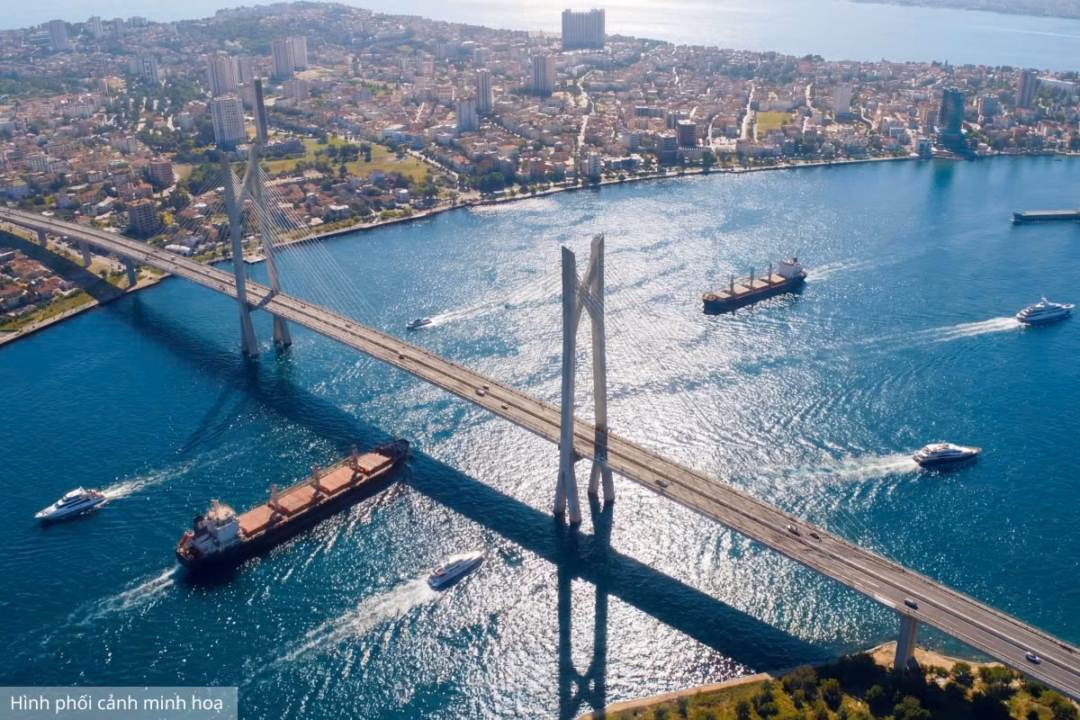 Cầu Cần Giờ kết nối Nh&agrave; B&egrave; v&agrave; Cần Giờ