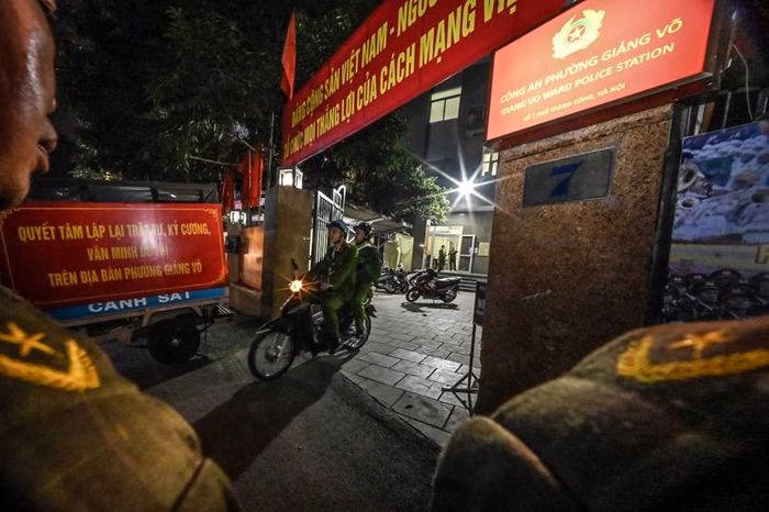 Lực lượng tuần tra vũ trang tại Giảng V&otilde;