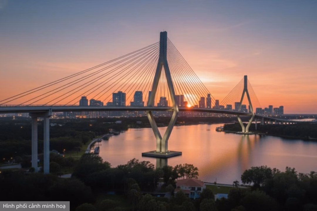 Thiết kế v&agrave; quy m&ocirc; Cầu Ph&uacute; Mỹ 2