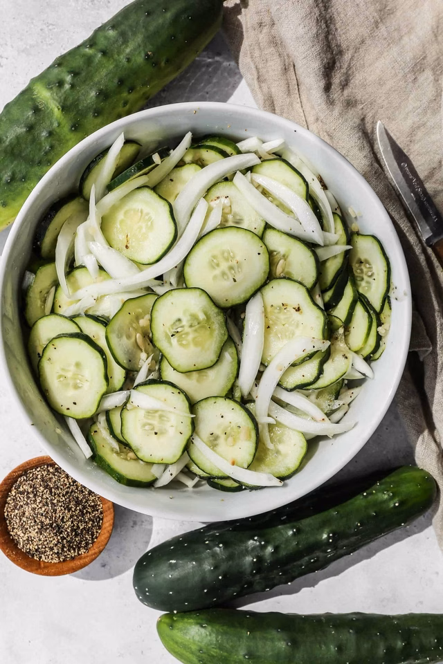 Cách chế biến salad dưa leo Cách chế biến salad dưa leo