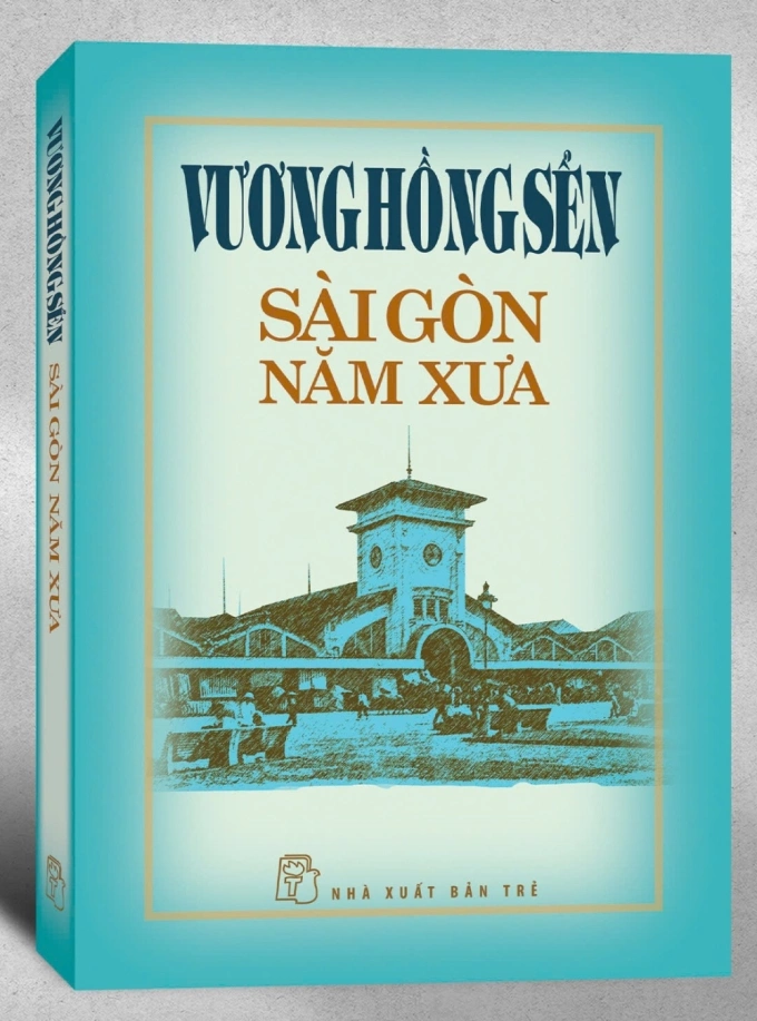 Bìa sách Sài Gòn năm xưa của học giả Vương Hồng Sển Bìa sách Sài Gòn năm xưa của học giả Vương Hồng Sển