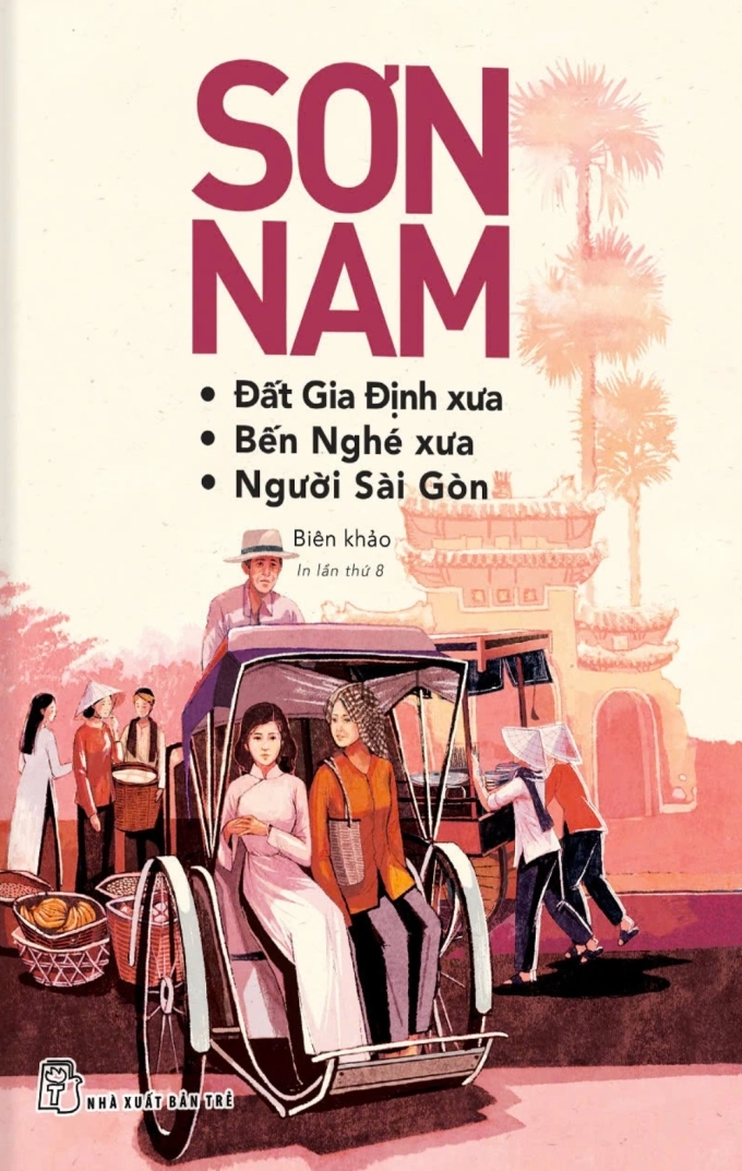 Bìa sách về Sài Gòn của nhà văn Sơn Nam Bìa sách về Sài Gòn của nhà văn Sơn Nam