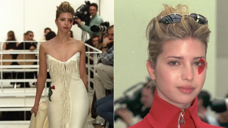 Những bức ảnh thời trang quái dị của Ivanka Trump thời mới vào nghề người mẫu
