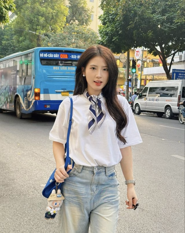 Áo thun oversized pastel Áo thun oversized màu pastel