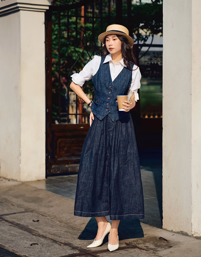 Xu hướng Denim On Denim Xu hướng Denim On Denim