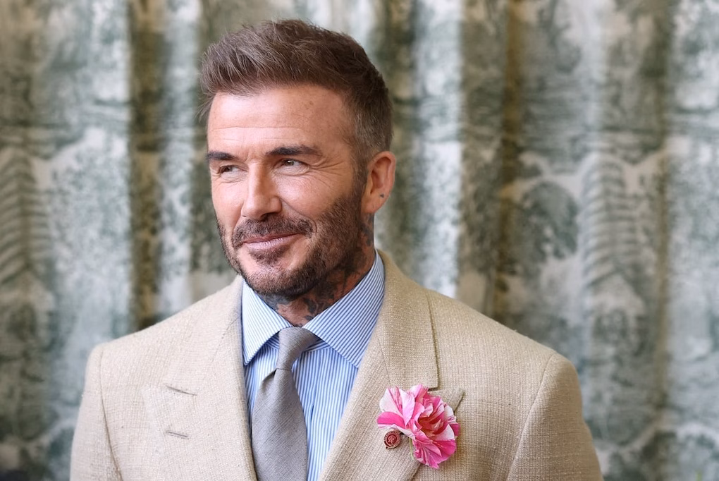 David Beckham tự hào với tước hiệp sĩ David Beckham tự hào với tước hiệp sĩ