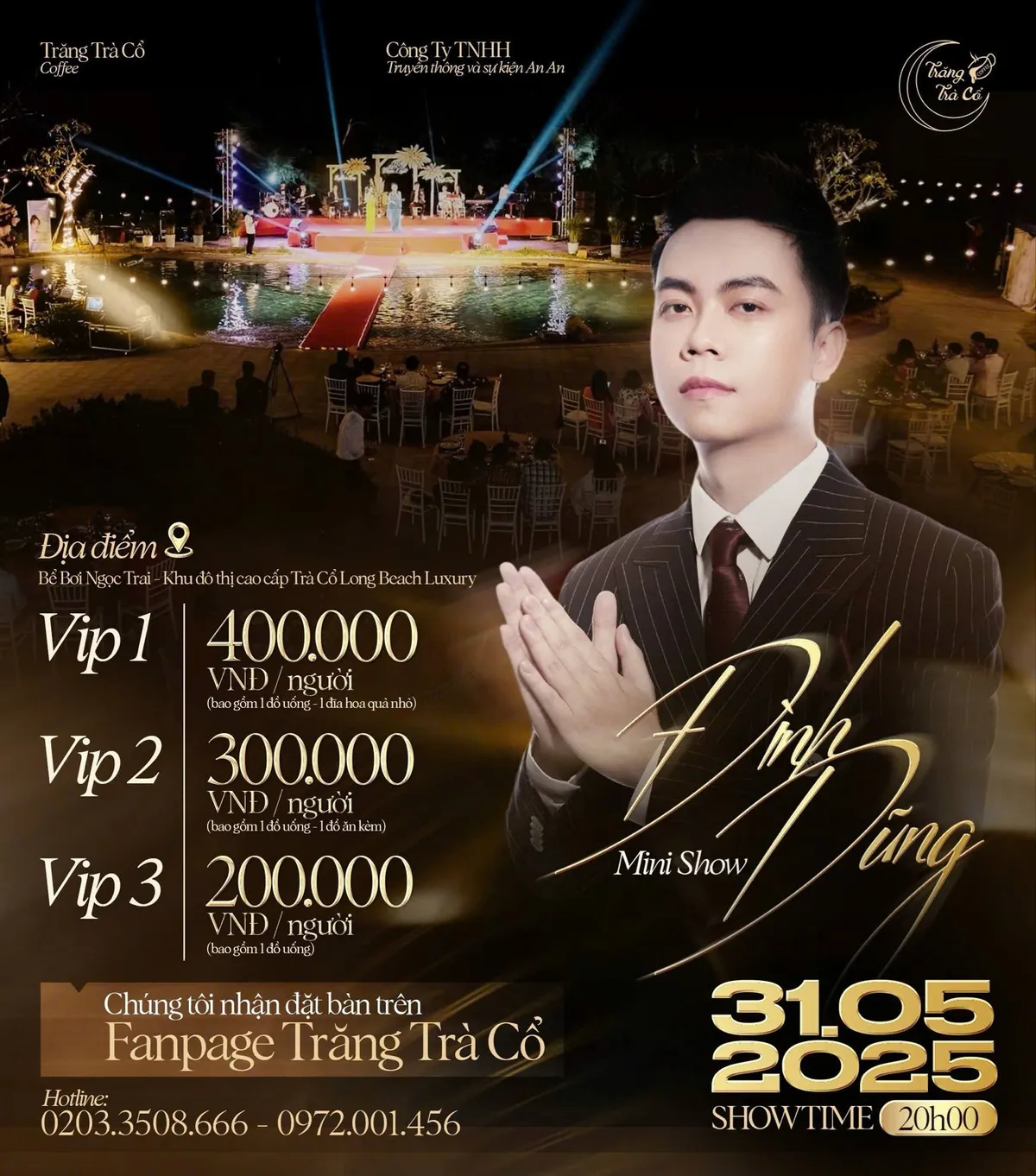 Ca sỹ Đình Dũng tổ chức minishow Tình anh tại bãi biển Trà Cổ - Ảnh1. Ca sỹ Đình Dũng tổ chức minishow Tình anh tại bãi biển Trà Cổ - Ảnh1.