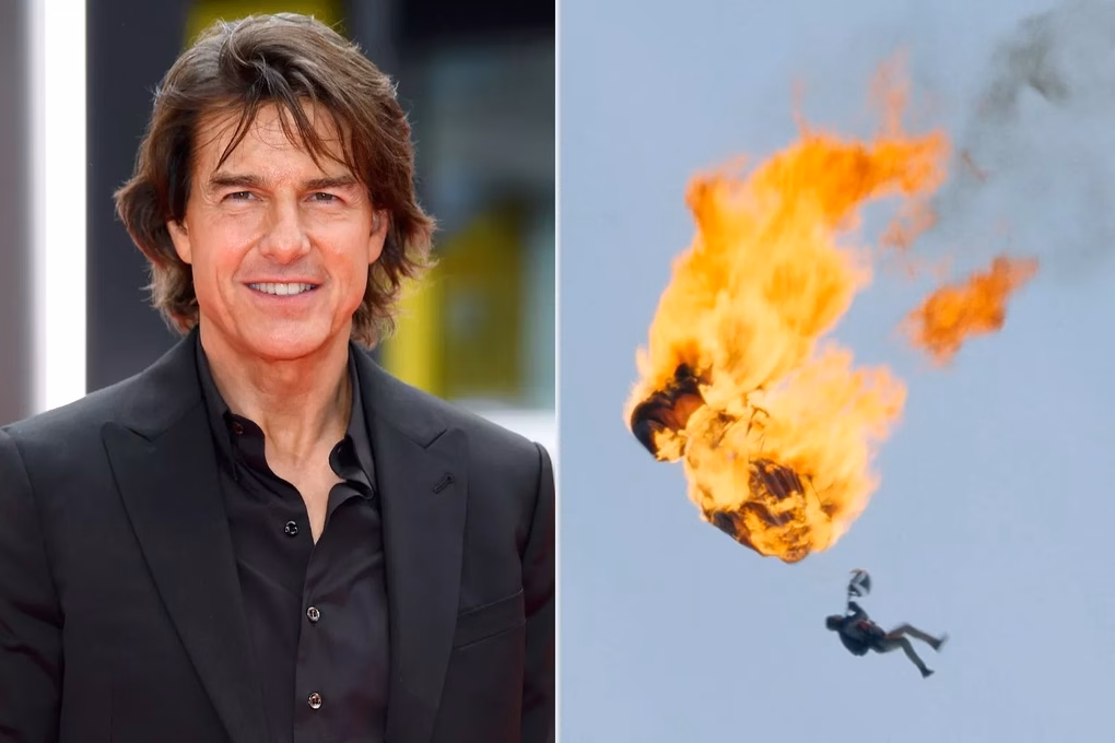 Tom Cruise thực hiện cảnh quay mạo hiểm