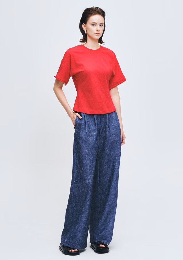 Quần jeans xanh chàm Quần jeans xanh chàm