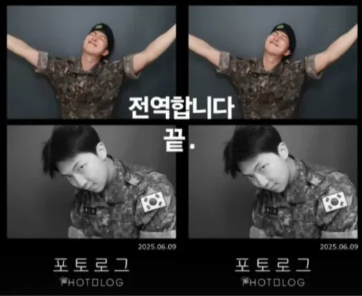 RM BTS xuất ngũ RM BTS xuất ngũ