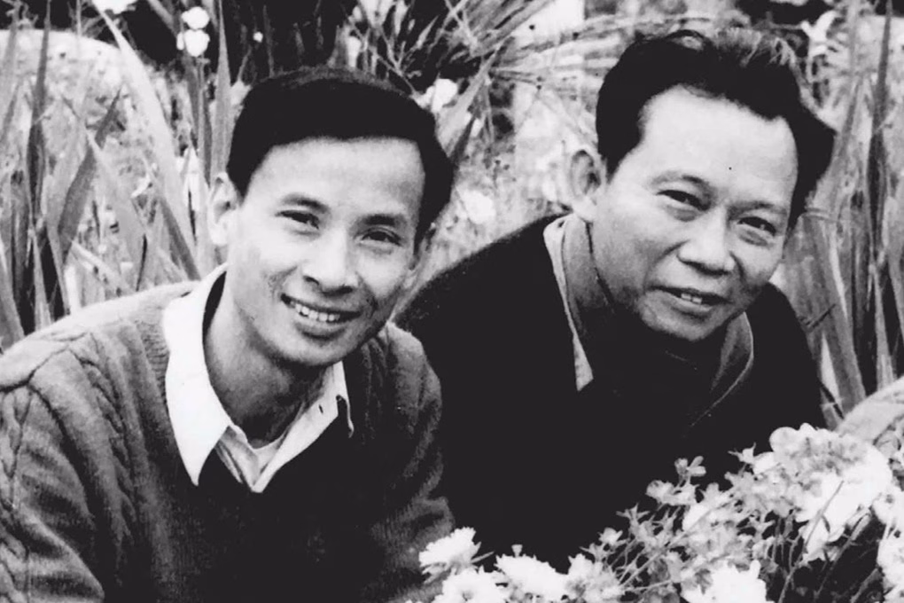 Nhà báo Cao Kim và Thép Mới Nhà báo Cao Kim và Thép Mới tại Sài Gòn - Gia Định năm 1968