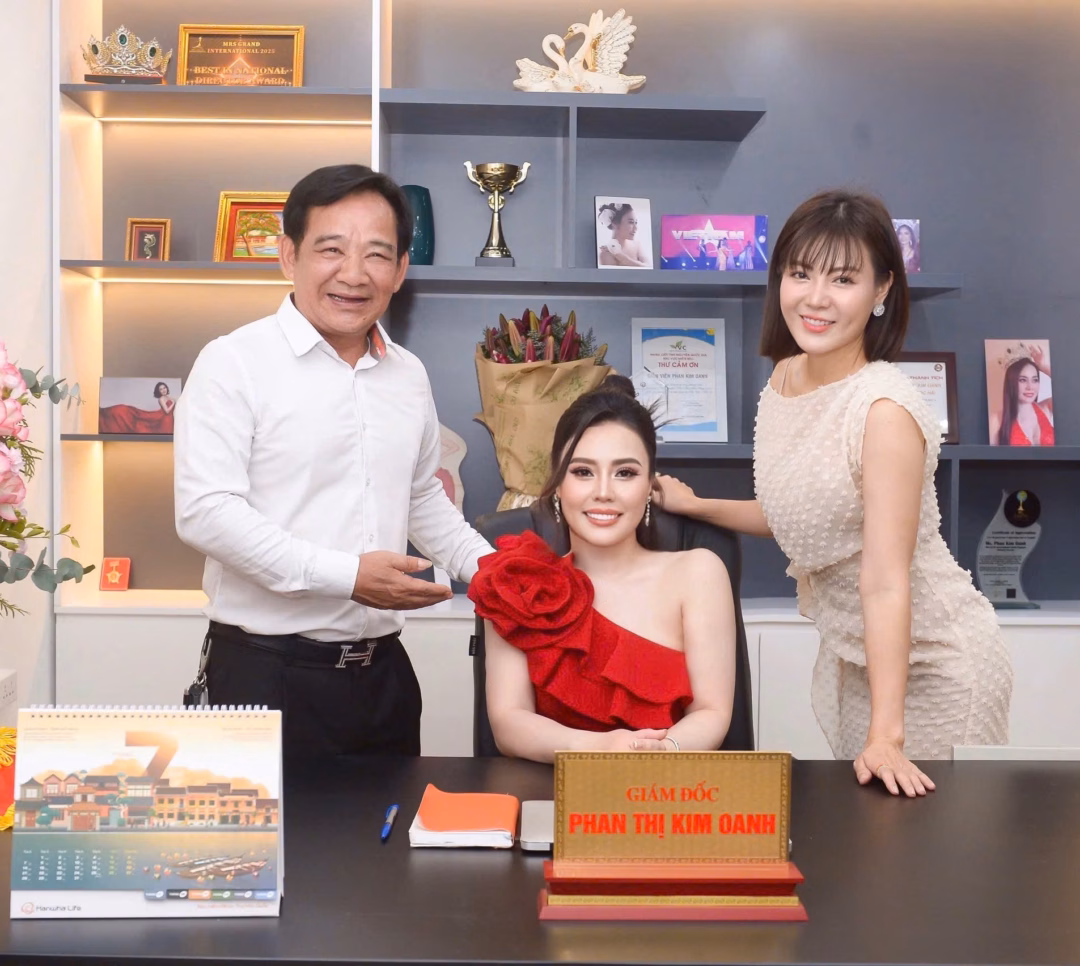 Hoa hậu Phan Kim Oanh: Hành trình từ người đẹp đến nhà tổ chức cuộc thi nhan sắc trí tuệ