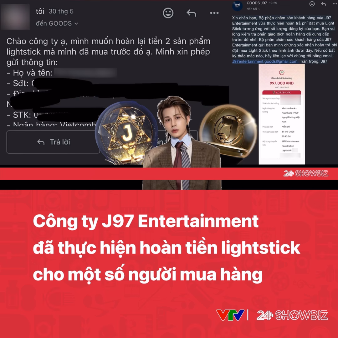 Số phận lightstick của Jack vẫn chưa rõ ràng Cập nhật mới nhất về lightstick của Jack là phía công ty đã liên hệ với nhiều khách hàng để hoàn tiền