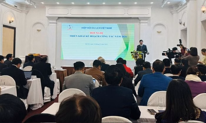 Hội nghị triển khai kế hoạch công tác năm 2026 Hội nghị triển khai kế hoạch công tác năm 2026 của Hiệp hội Du lịch Việt Nam