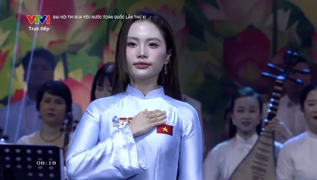 Phương Mỹ Chi tại Đại hội Thi đua y&ecirc;u nước 2025